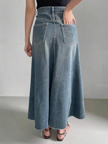 GRECIILOOKS Women's Western Skirt - Blue - Image 2