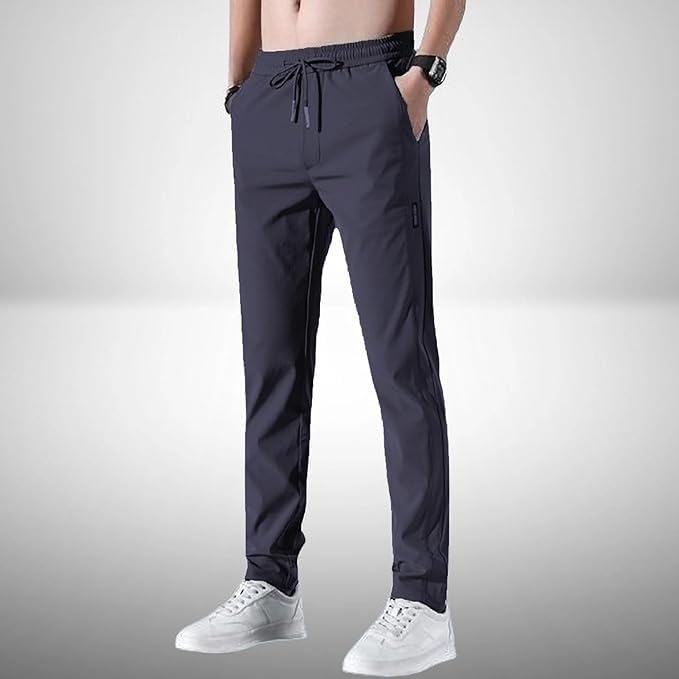 GarbGlide Men's Jogger Pants - Dark Grey Black - Image 3