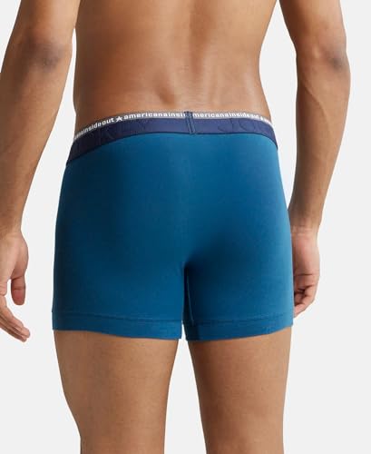 Jockey Men's Trunk - Teal - Image 3