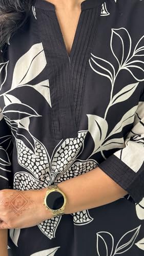 LookMark Women's Floral Printed Kurta and Palazzo Set - Image 2