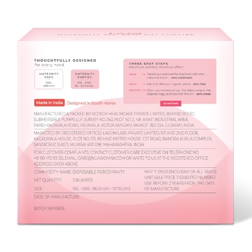 Nua Maternity Panties - Soft, Breathable, Leak-Proof - Image 2