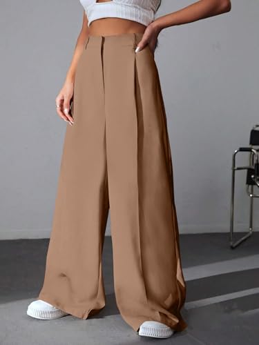 GRECIILOOKS Women's High-Waist Flared Trousers - Image 3