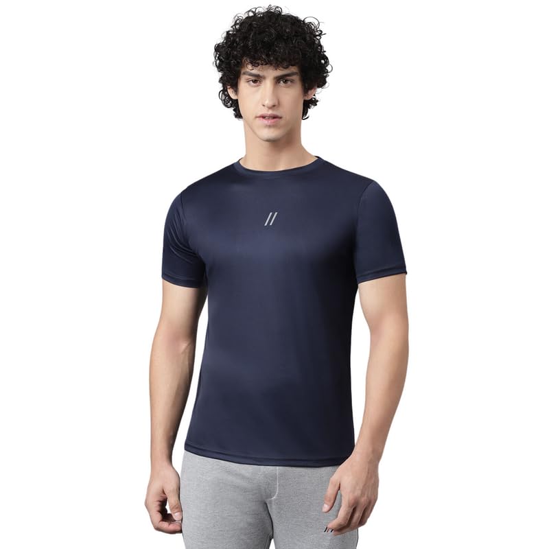 ATICX Men's Polyester Sports T-Shirt