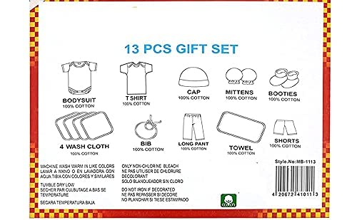 EIO Baby Newborn Baby Gift Set - Yellow Cotton - Image 3