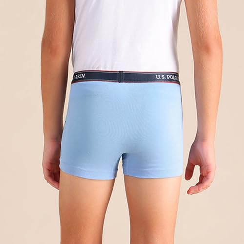 U.S. POLO ASSN Boy's Trunks - Blue - Image 4