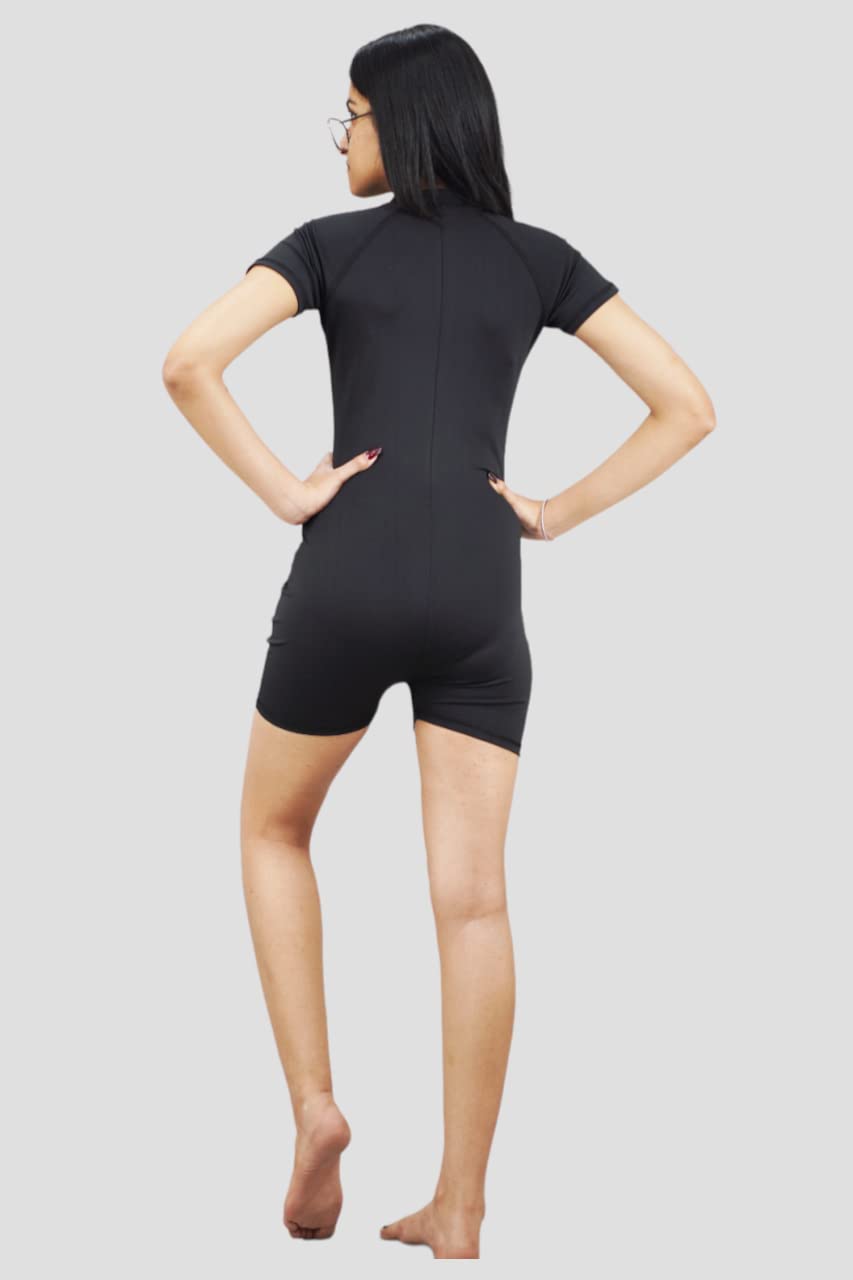 Imperative Women Monokini Swimsuit - Black/Frosty Green - Image 4