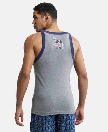 Jockey Men's Cotton Rib Gym Vest - Image 3