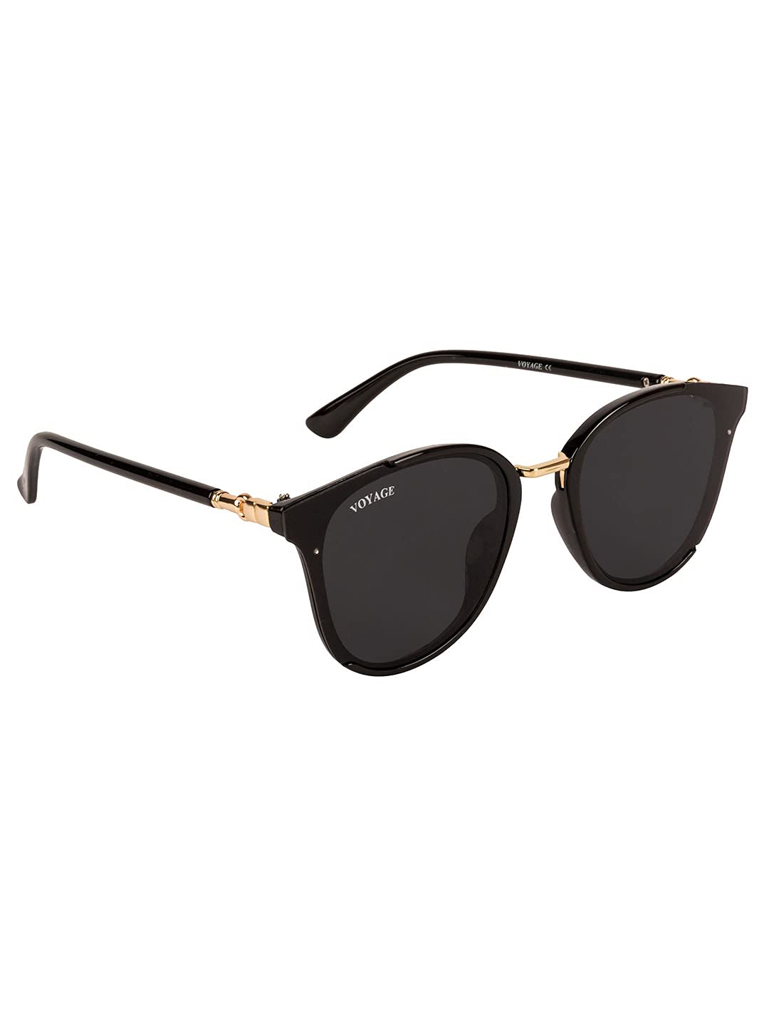 Voyage Cat-eye Sunglass - Black