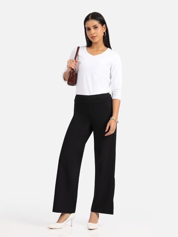 BlissClub Cotton Wide Leg Pants - Image 2