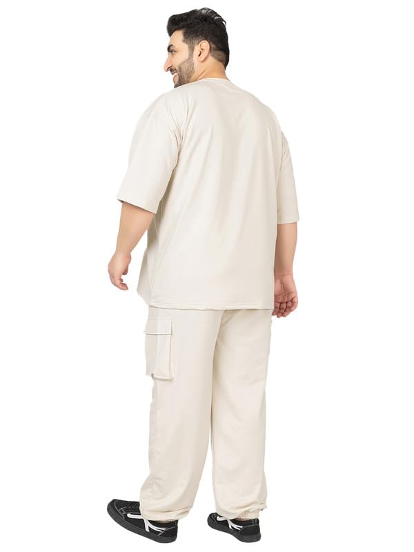 CHKOKKO Men Printed Casual Cord Set - Image 2