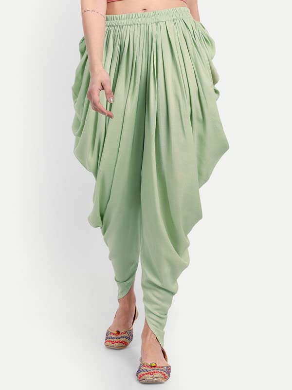 SAJKE Rayon Dhoti Pant for Women - Image 2