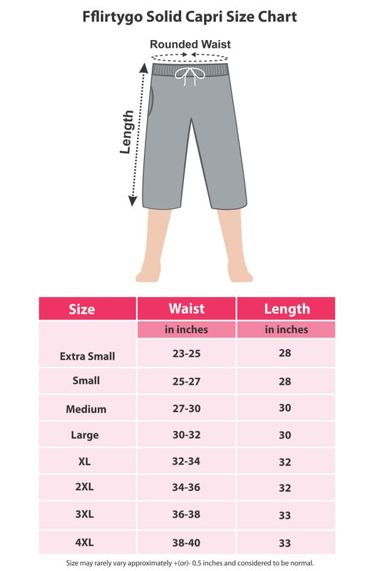 Fflirtygo Women's Capri Lounge Wear - Black Grey Red - Image 5