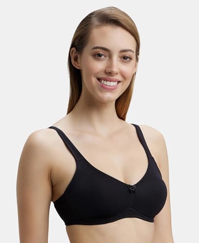 Jockey Wirefree Bra for Women - Black - Image 2
