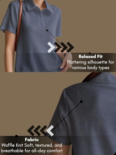 LERIYA FASHION Women's Regular Fit Top - Grey - Image 4