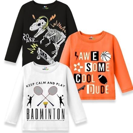 Berry Joy Kids Boys Tshirt Pyjama Combo