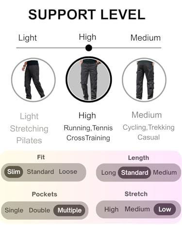 LERIYA FASHION Men's Trouser - Grey - Image 4