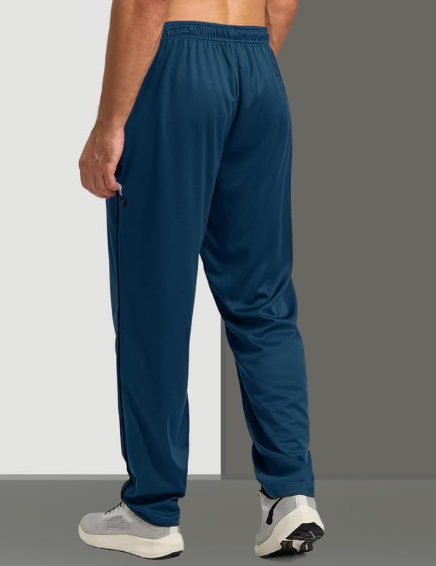 Pinkmint Men's Track Pants - Pink - Image 2