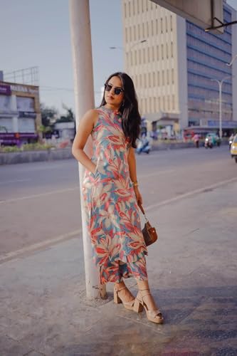 Kurta Set with Pant for Women - Blue - Image 3