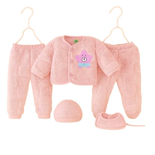 Baby Winter Clothing Set - Pink for Boy & Girl