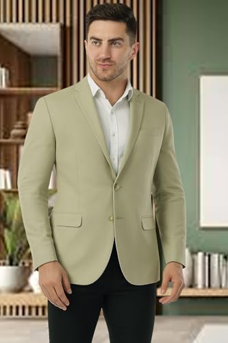 SaintX Men's Formal Blazer - Desert Khaki - Image 2
