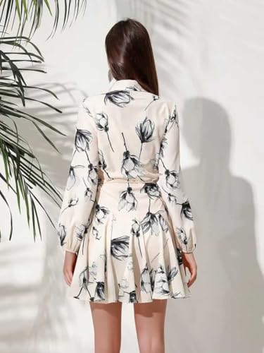 Leriya Fashion Women Rayon Mid-Thigh Length Dress - White - Image 2