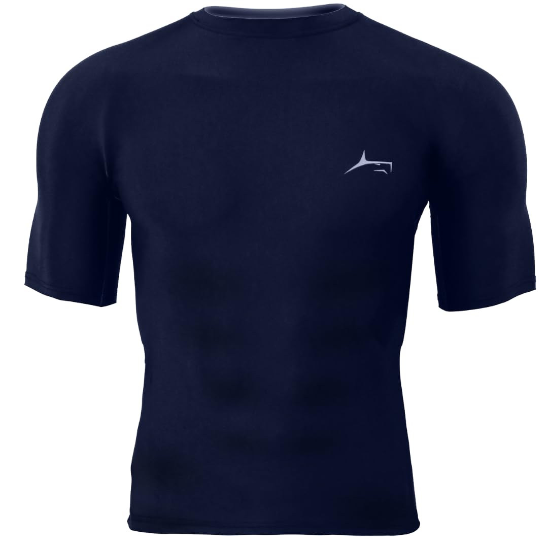 PROSHARX Men's Compression T-Shirt - Blue
