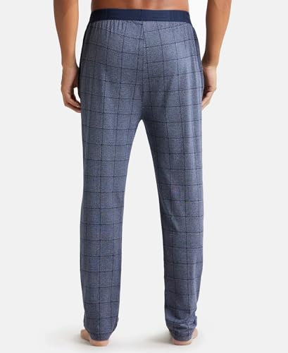 Jockey Men's Pyjama Bottom - Mid Blue - Image 3