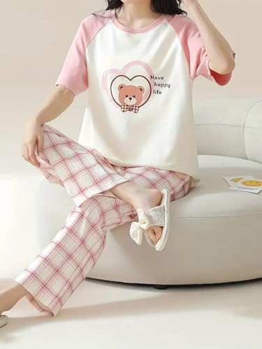 Louis Luxe Night Suit for Women - Pink - Image 4