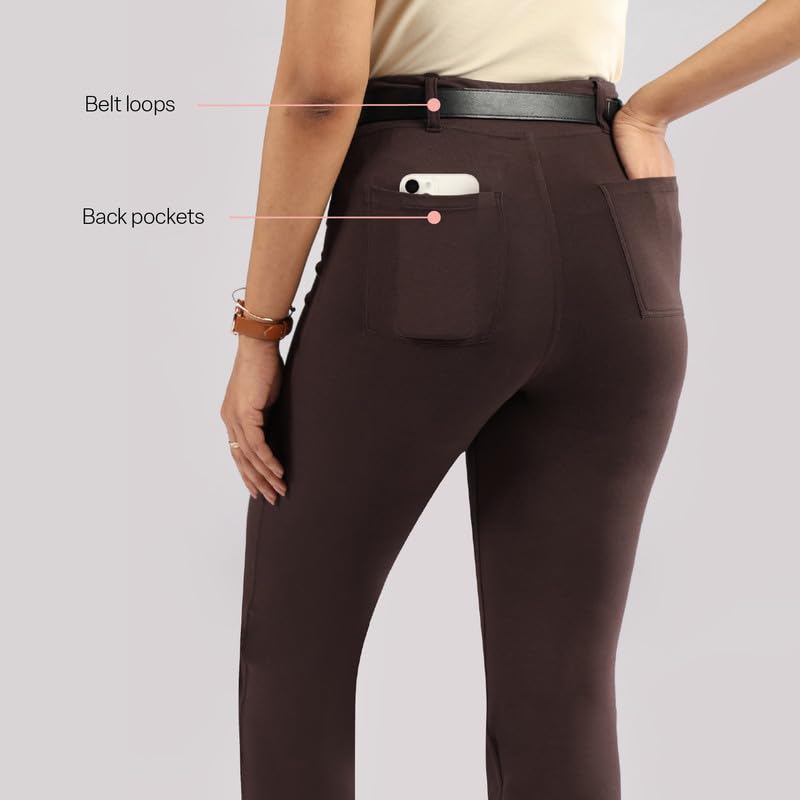 BlissClub Air Flare Trousers for Women - Image 4
