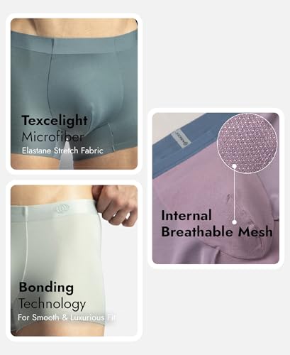 Jockey Men's Texcelight Trunk - Solid - Image 2