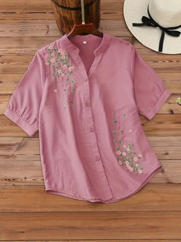 LITZO Korean Style Button Down Shirt for Women - Image 3