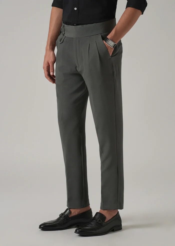 GarbGlide Men's Gurkha Pants - Grey - Image 3
