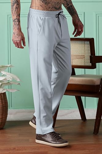 Buccachi Men's Track Pants - Light Grey - Image 3