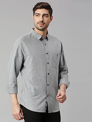 Thomas Scott Black Cotton Shirt for Men - Image 3