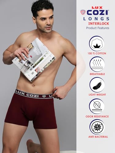 Lux Cozi Men's Cotton Trunks - Image 4