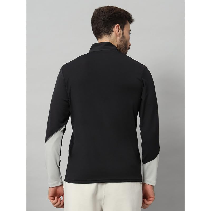 ATICX Men's Dry Fit Polyester Tee - Black - Image 3