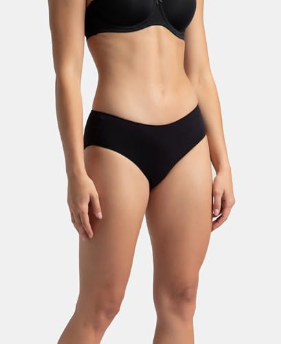 Jockey Women's Cotton Hipsters - Black - Image 2