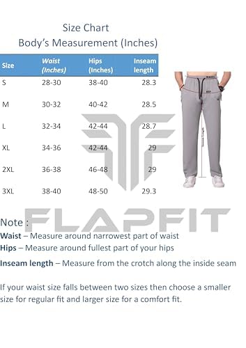 Flapfit Men's Track Pants - Airforce Blue - Image 5
