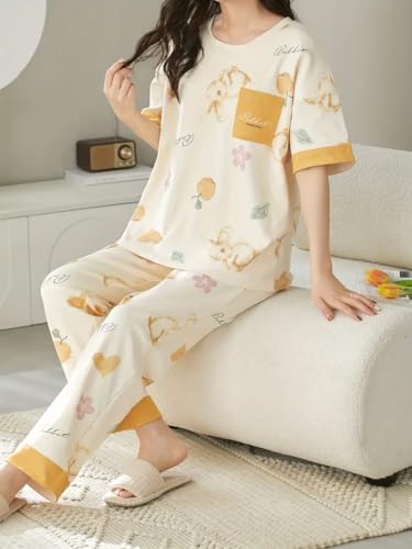 GLASGO Women's Cotton Pajama Set - Image 3