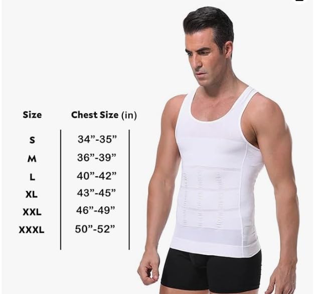 MYLOFIT Men's Compression Vest - White - Image 2