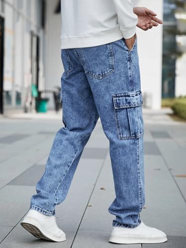 GRECIILOOKS Men's Cargo Jeans - Image 2
