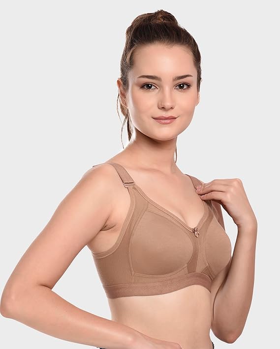 BRUCHI CLUB Sandalwood Wireless Bra for Women - Image 2