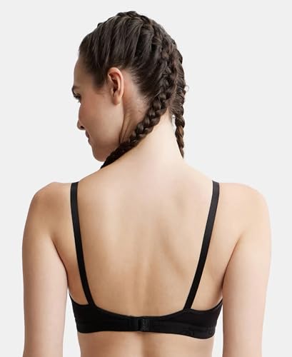 Jockey Wirefree Bra - Black - Image 3