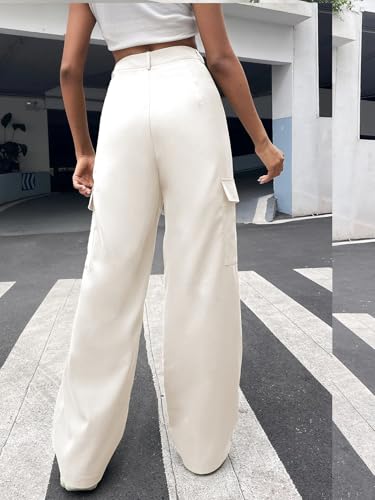 GRECIILOOKS Women's Cargo Pant - High-Waisted - Image 2