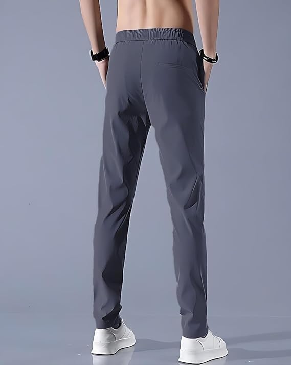 GarbGlide Men's Jogger Pants - Dark Grey Black - Image 2