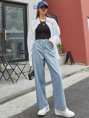 GRECIILOOKS Women High Waist Jeans Denim - Image 2