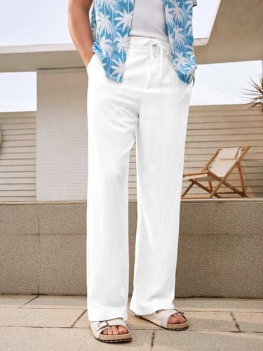 GRECIILOOKS Linen Trousers for Men - Image 3