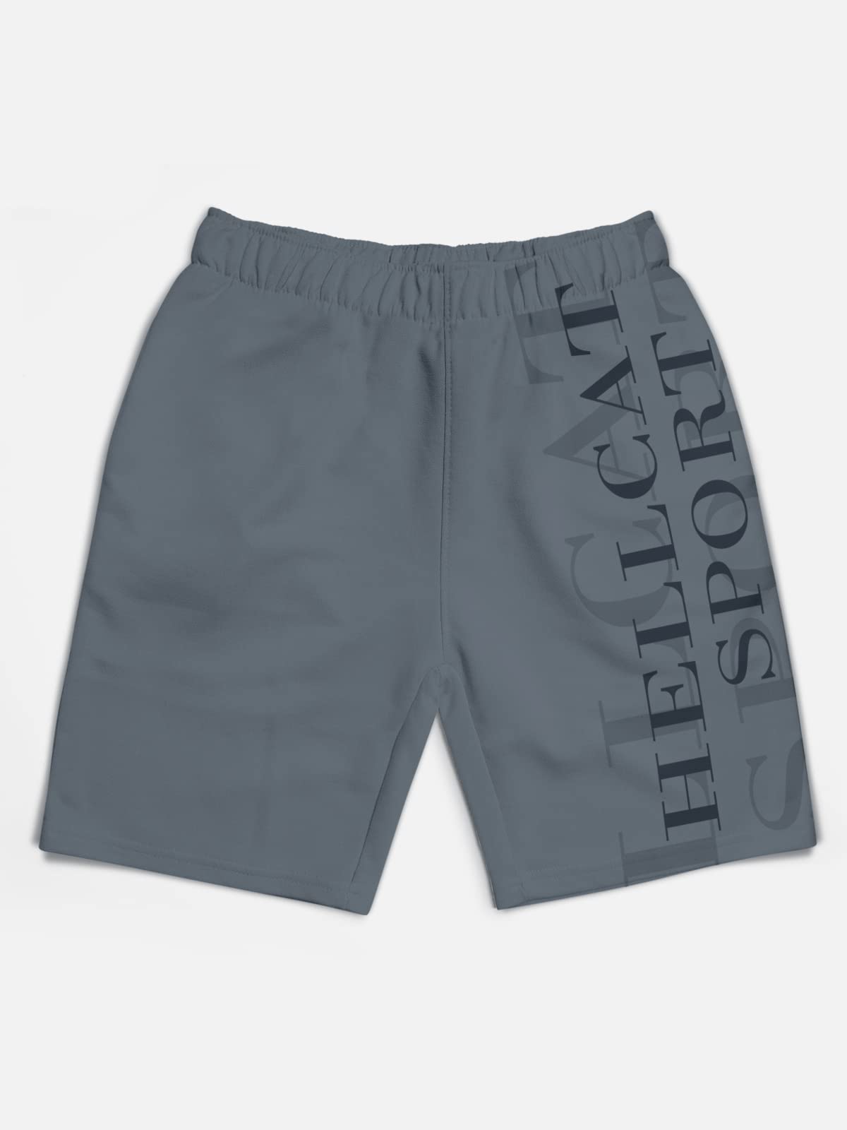 HELLCAT Typographic Printed Mid Rise Shorts for Boys - Image 4