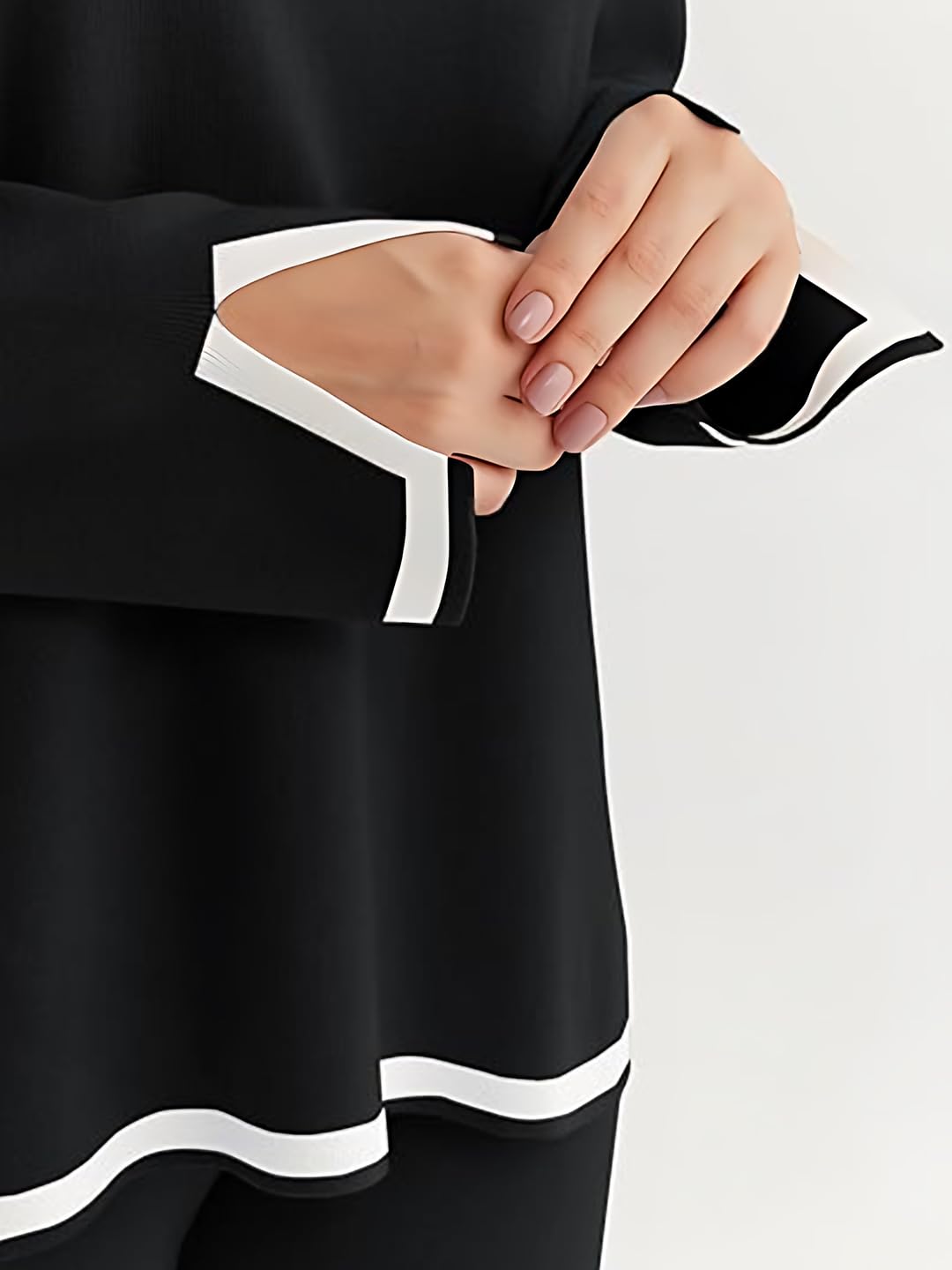 TYSORT Women's Winter Woolen Sweater - Black - Image 5