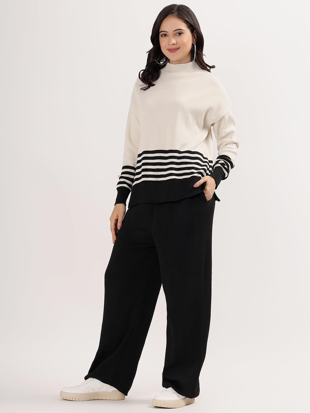 Kvetoo Women's Wool Blend Coord Set - Image 2